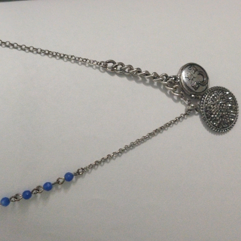Lucky Brand 2 Pendants 1 Open Locket Pendant Chain.​
